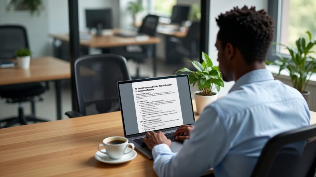10 Best AI Resume Builder Tips to Create a Professional Resume