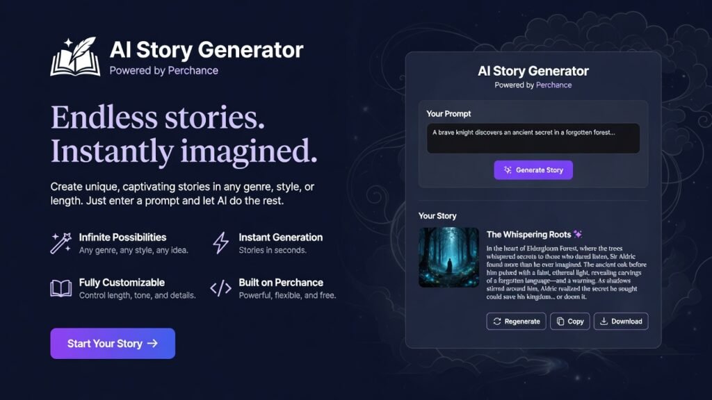AI Story Generator Perchance